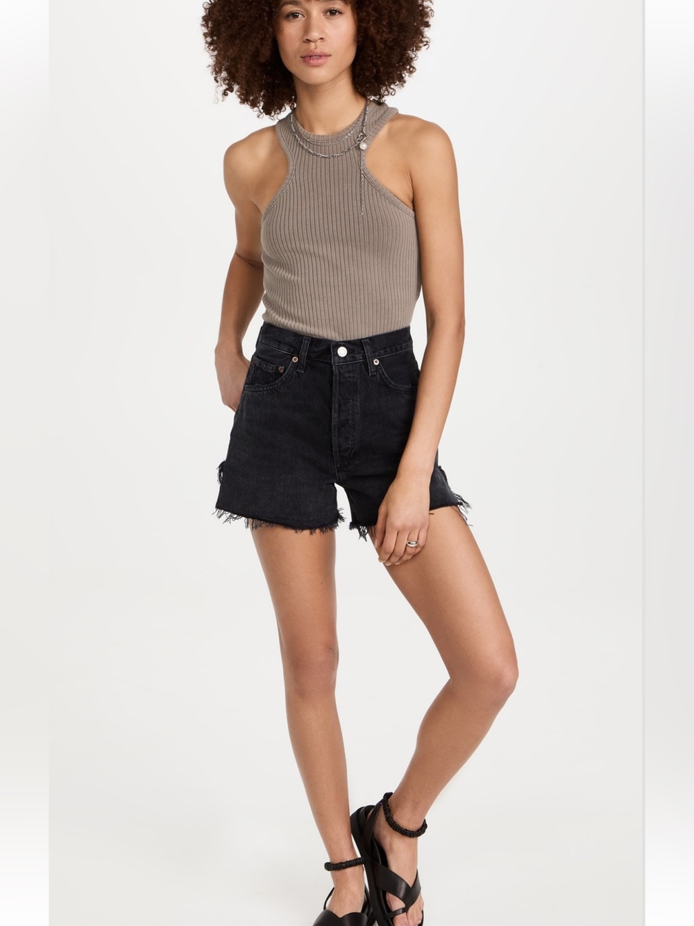 Agolde Dee Vintage High Rise Shorts